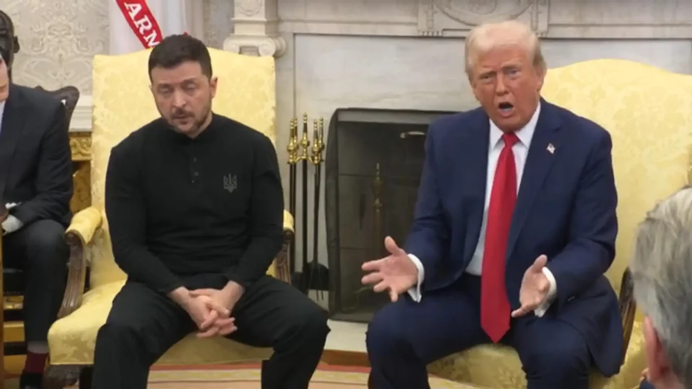 Zełenski Trump: Awantura w Białym Domu